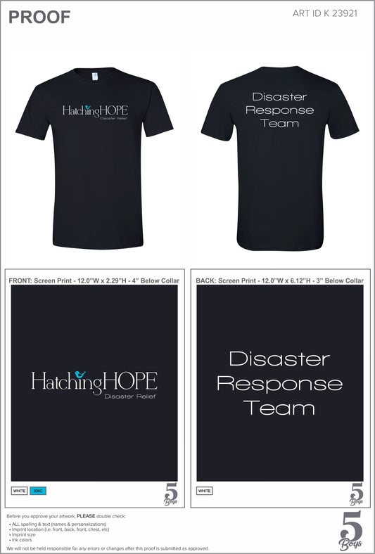 Black Hatching Hope T-Shirt